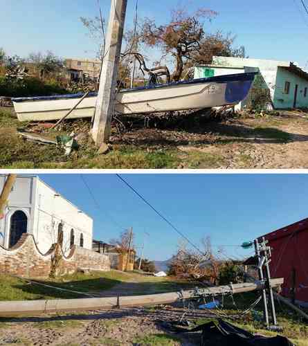  Cuantiosas pérdidas en pesca y agricultura, a una semana del paso de Roslyn por Nayarit