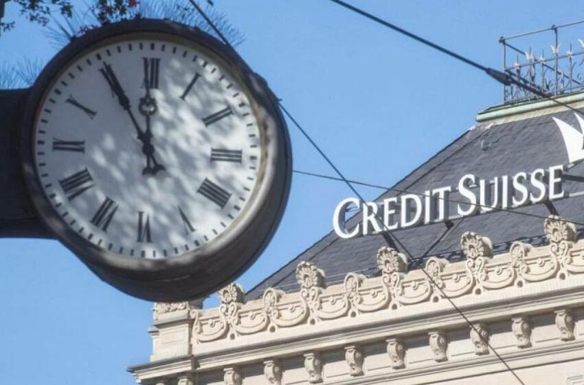  Credit Suisse reduce su deuda para calmar los temores de los inversores