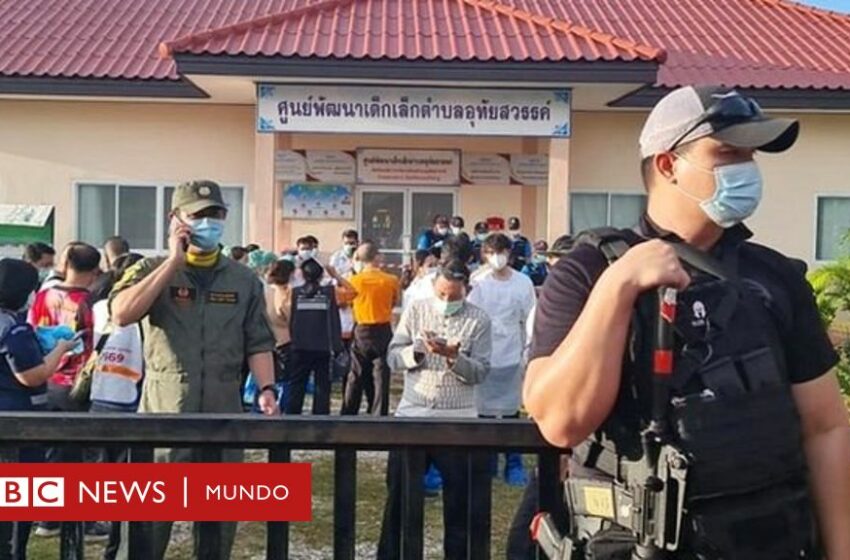  Tailandia: Al menos 34 muertos en un ataque en una guardería, muchos de ellos niños