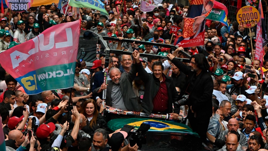 Foto Diego Levy Segn sondeos Lula de 76 aos podra vencer en primera vuelta