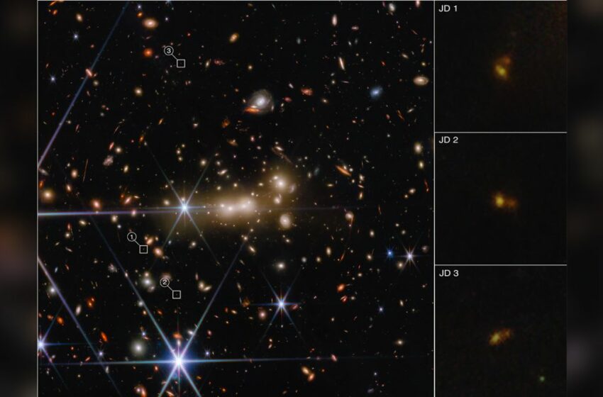  El telescopio espacial Webb ofrece un vistazo único a los primeros instantes del universo