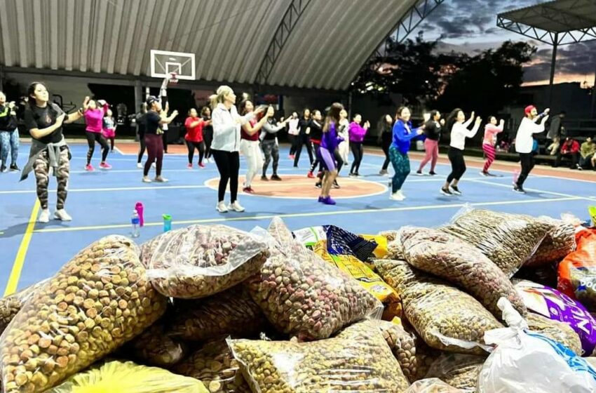  Realizan "Croquetón" en Berriozábal, recolectan más de 200 kilos de alimento