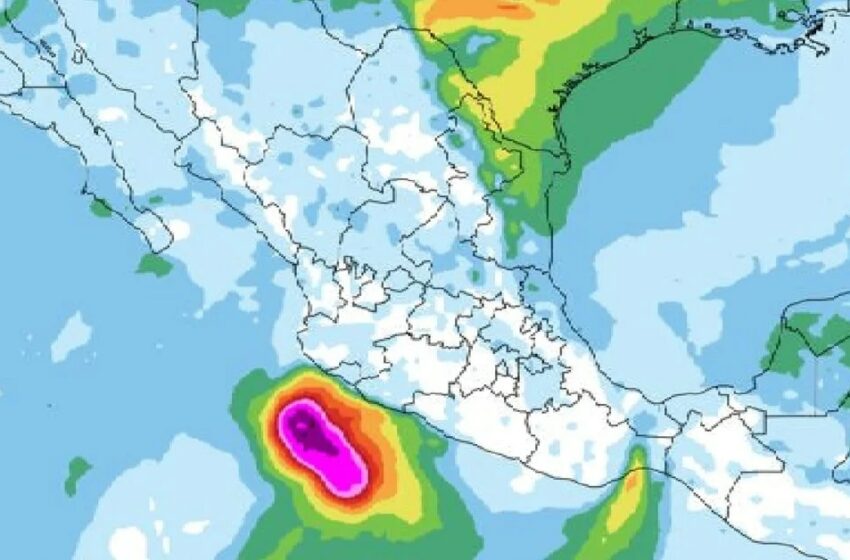  Mientras tormenta Roslyn se acerca a Michoacán, PC de Jalisco pidió no acudir a las playas