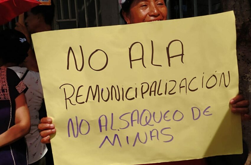  Pobladores denuncian reactivación de actividad minera en Chicomuselo – Pie de Página