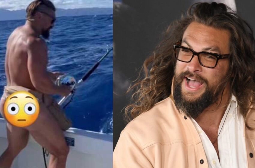  Así enseñó lo indebido Jason Momoa en un viaje de pesca | La Verdad Noticias