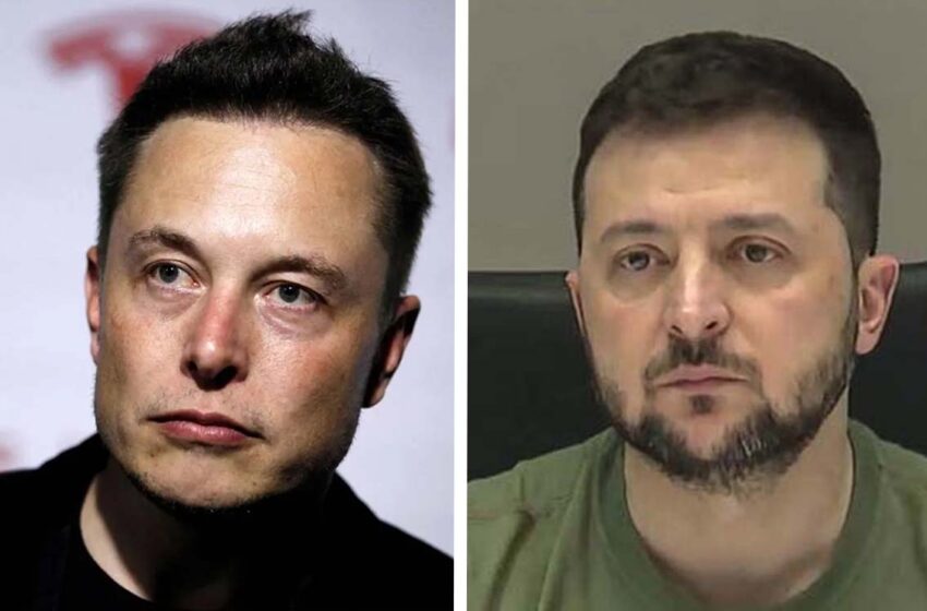  Musk y Zelenski se enfrentan en Twitter por el plan de paz para Ucrania que propone el …