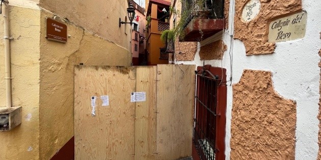  Clausuran Callejón del beso en Guanajuato tras conflicto