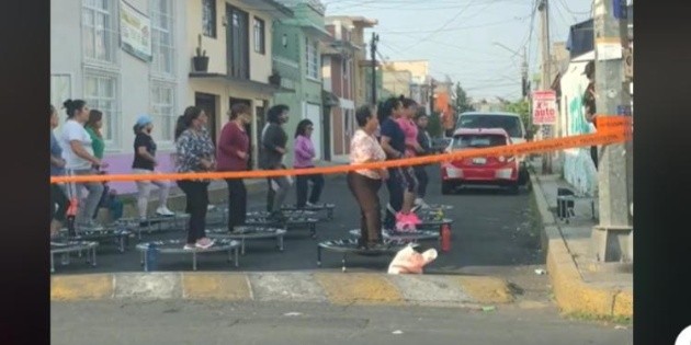  ¡Quésesooo! Mujeres que cierran calle para hacer ejercicio y video se vuelve viral