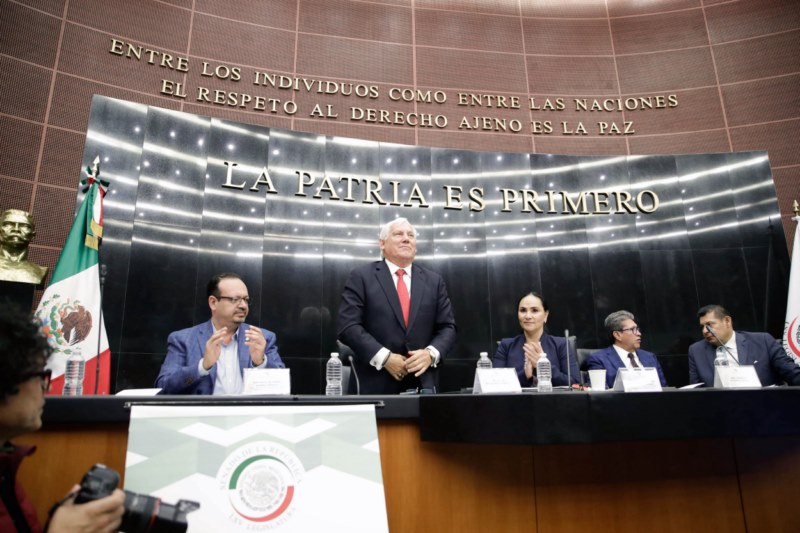  Expone titular de SADER, en el Senado, avances y perspectivas del campo como pilar del desarrollo