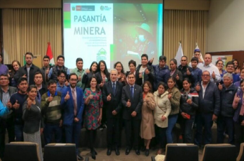  Minem: 30 líderes y dirigentes de Arequipa participaron en pasantía minera – ANDINA