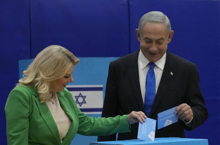  Israel da la mayoría al bloque de Netanyahu, según los sondeos a pie de urna