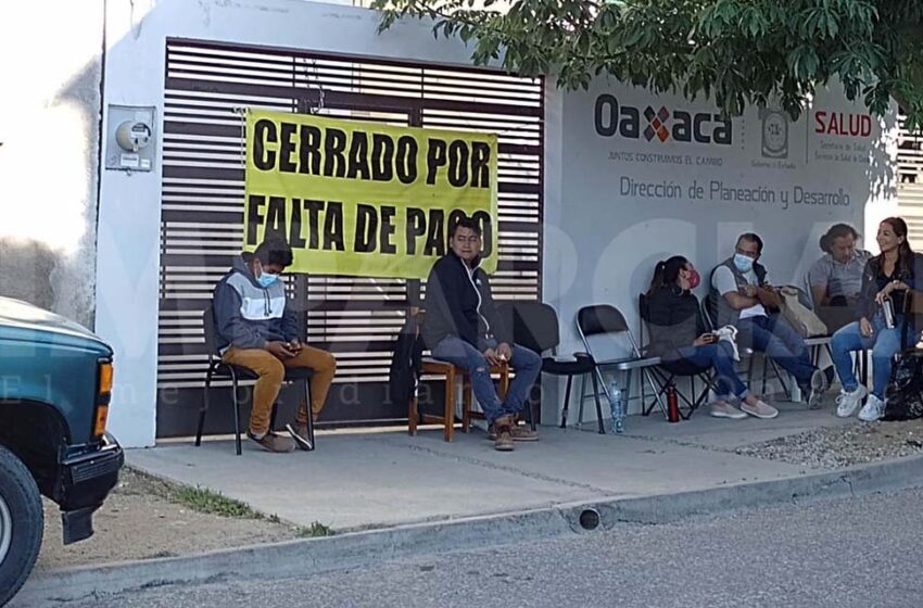  Por adeudo de SSO y SSPO, proveedores preparan movilizaciones | El Imparcial de Oaxaca