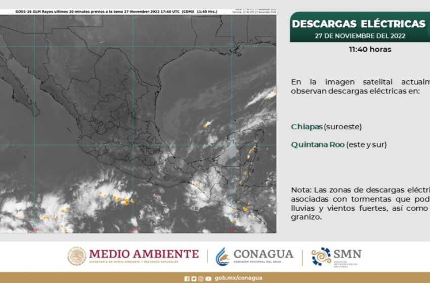  Clima 28 de noviembre: Vientos fuertes con tolvaneras en Baja California, Sonora y Durango