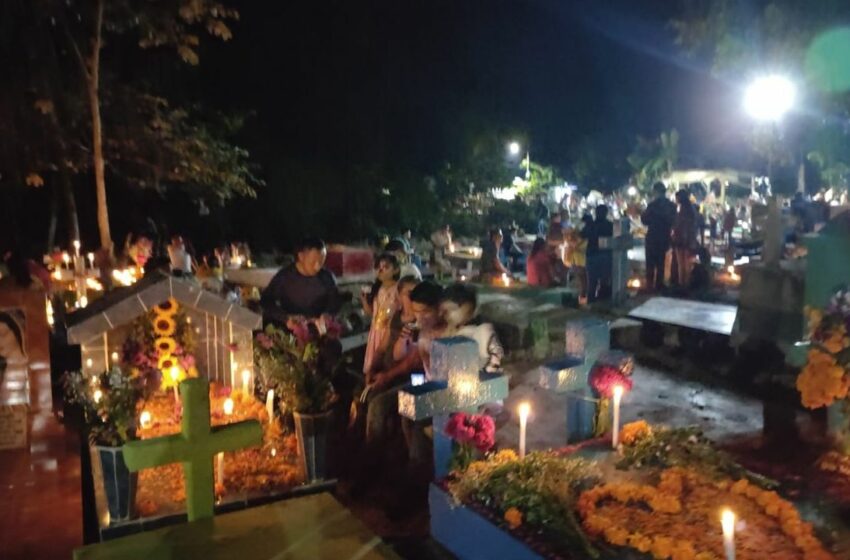  VIDEO: Así lucen panteones del sur de Veracruz en Día de Muertos | La Silla Rota