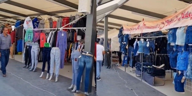  ¡Parece tianguis! Exponen vendimia en el AIFA (VIDEO)