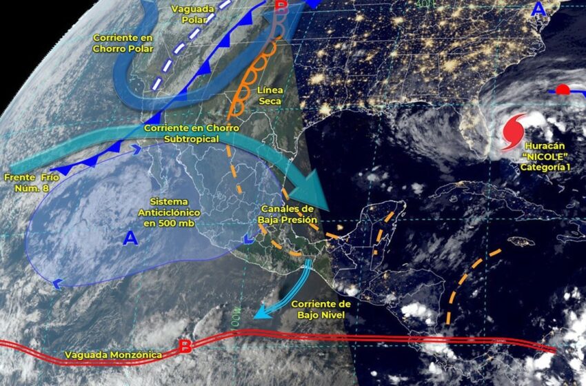  ¡Brrr! Frente frío número 8 'congelará' estados de México – Big Fish