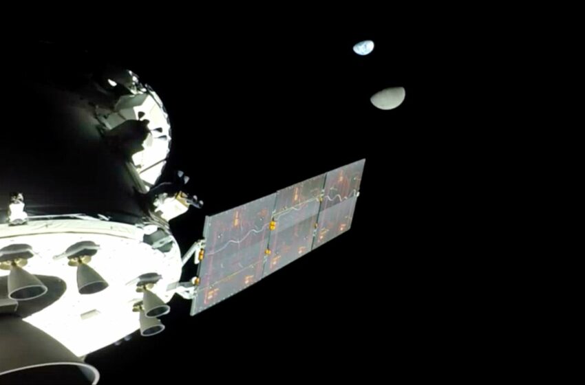  La nave espacial Orion de la NASA llega a la distancia más lejana desde la Tierra en la misión Artemis I