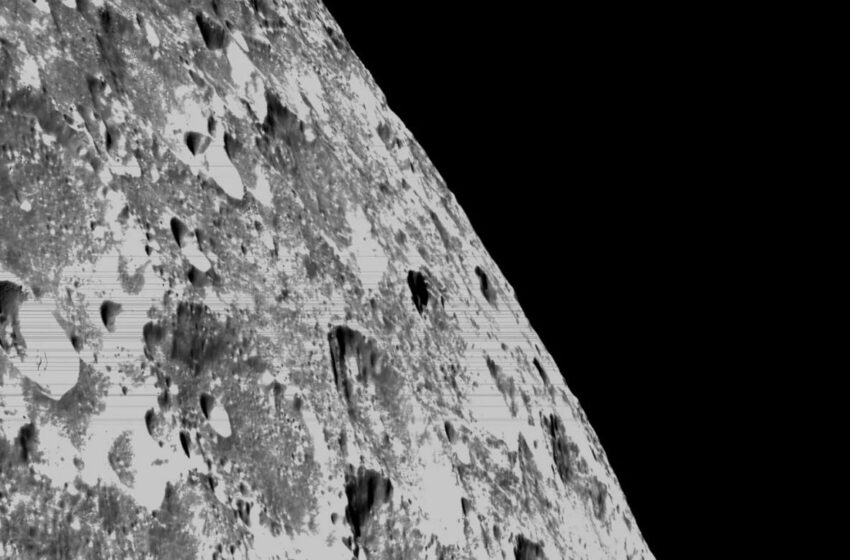  La nave Orion de la misión Artemis I envía las primeras imágenes de la superficie de la Luna