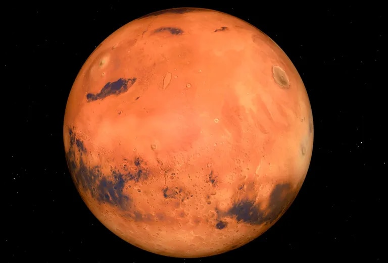  Hallan en Marte una zona volcánica tan grande como Europa que podría entrar en erupción
