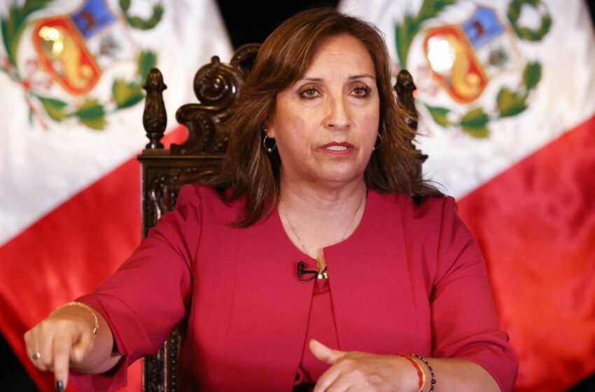  Boluarte insistirá en adelantar las elecciones y en realizar una reforma de la Constitución de Perú