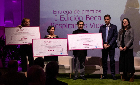  La 'Beca Respirar es Vida' premia a tres asociaciones por sus proyectos de sostenibilidad y …