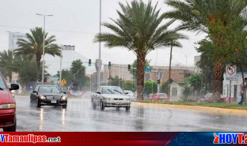  Lluvias aisladas y viento de 70 km/h para este sábado en Tamaulipas