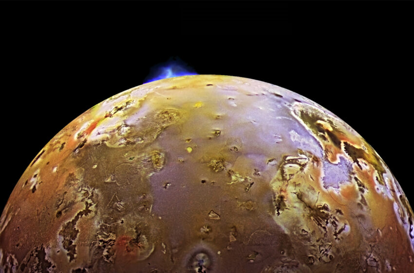  El impresionante estallido volcánico en Ío, la luna de Júpiter