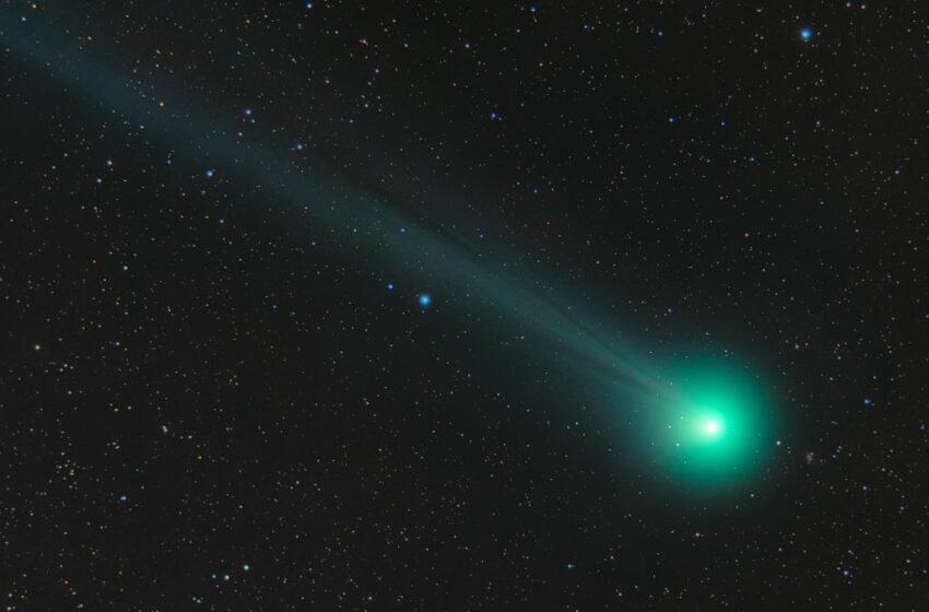  Mira cuándo podrás observar un cometa verde brillante, el último en el sistema solar durante la Edad de Hielo