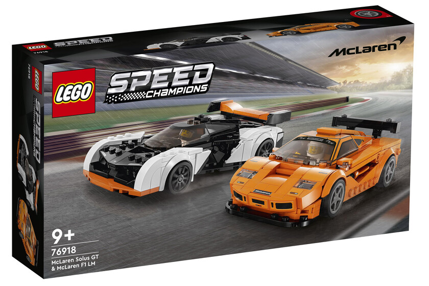  LEGO se atreve con el legendario McLaren F1 LM. De la historia a tu estantería, por 50 euros