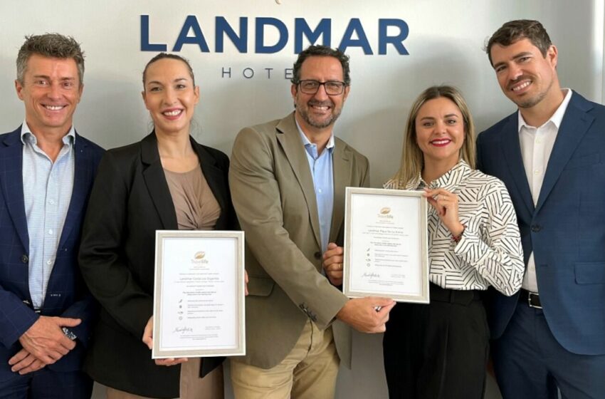  Landmar Hotels obtiene el certificado Travelife Gold por su compromiso con el medio ambiente