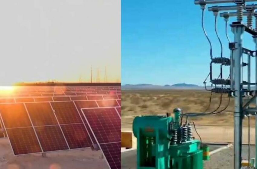  AMLO inaugura primera fase de la planta fotovoltaica de Puerto Peñasco, Sonora