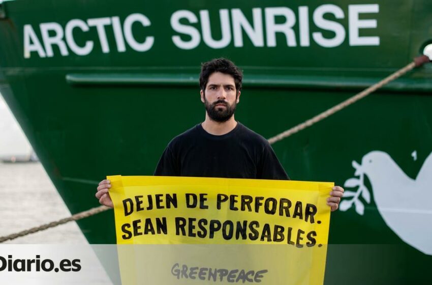  La protesta más larga de Greenpeace iniciada en Canarias acaba en Noruega