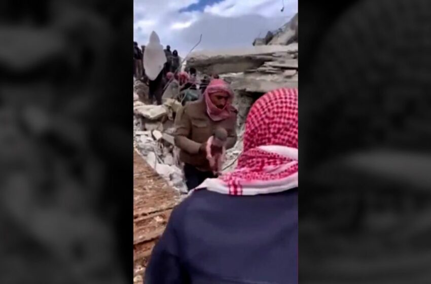  Vídeo | Así ha sido el rescate de una recién nacida tras el terremoto en Siria