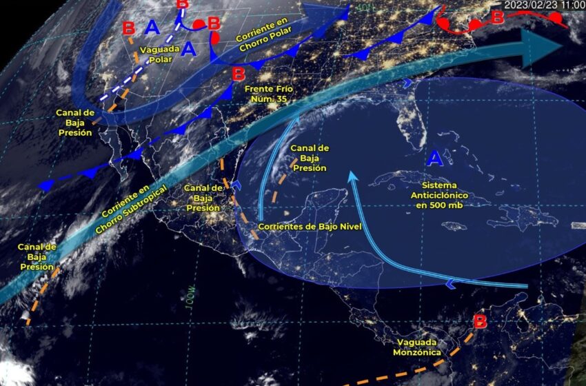  Está México entre nevadas y calor extremo – TV4 Noticias