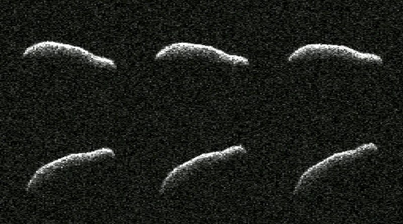  Revelan imágenes de asteroide «extremadamente alargado» que pasó cerca de la Tierra