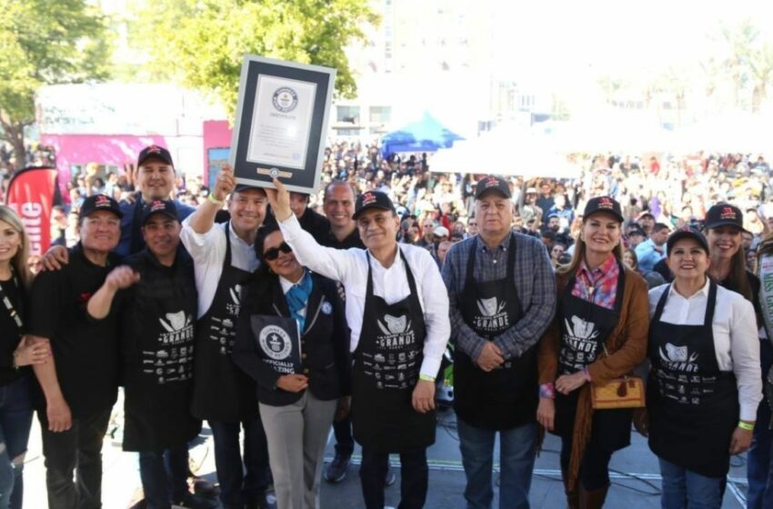  Sonora impone el Récord Guinness de la Carne Asada más Grande del Mundo con más de …