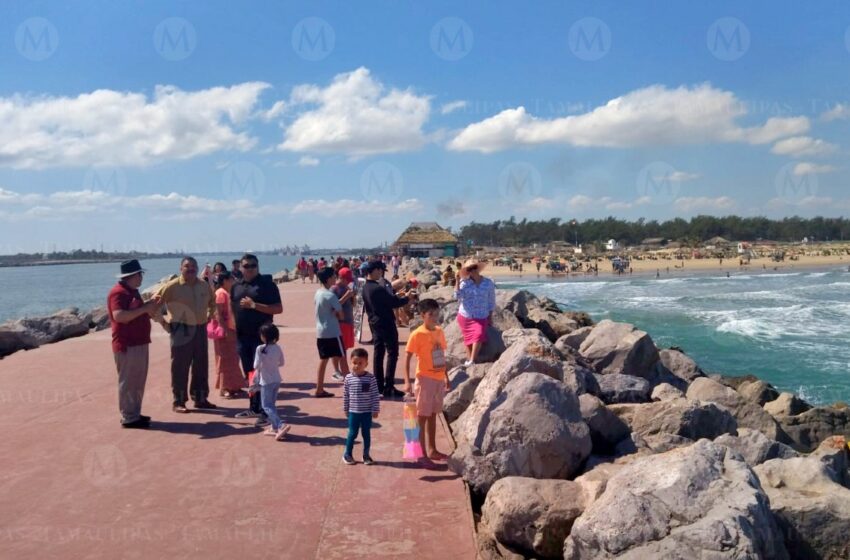  Familias disfrutan de puente vacacional en playa Miramar – Milenio
