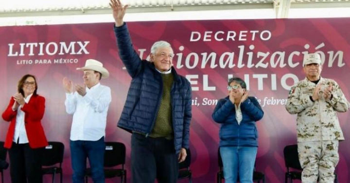  Decreta AMLO nacionalización del Litio, en Sonora – Intolerancia Diario