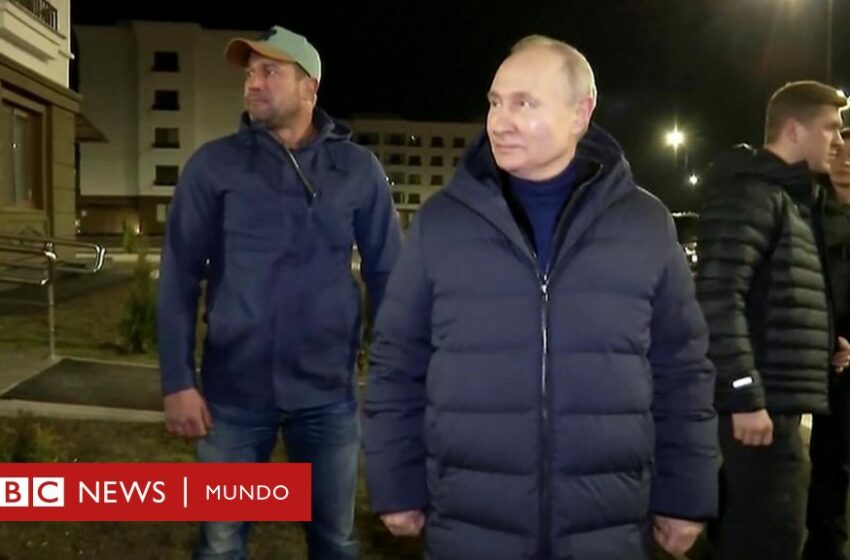 Ucrania y Rusia: Putin realiza una visita sorpresa a la ciudad ucraniana de Mariúpol, según medios rusos