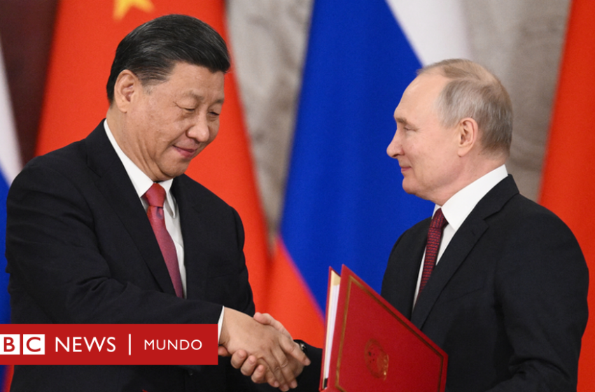 Putin asegura que el plan de paz China «puede ser la base para resolver el conflicto en Ucrania»