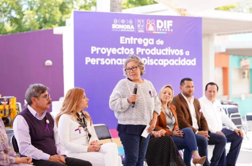  Entrega Gobierno de Sonora Proyectos Productivos para Mujeres con Discapacidad y Mujer … – TVP