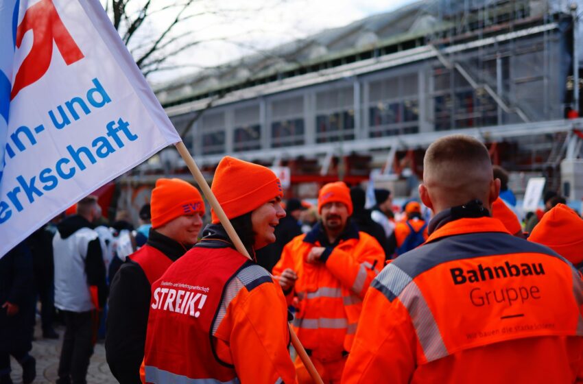  El transporte alemán reivindica mejoras salariales con una huelga que paraliza el país