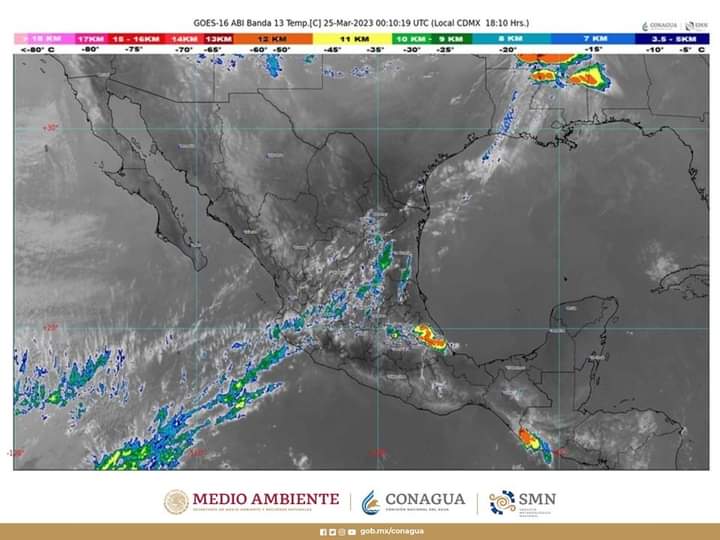  Se esperan lluvias, viento y calor en gran parte del país – Agencia Informativa de México
