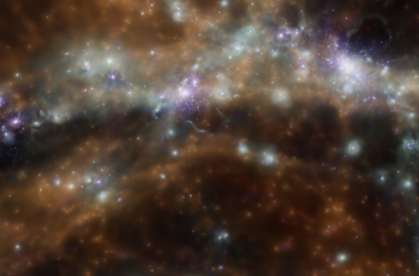  El hallazgo de una corriente cósmica arroja luz sobre cómo se forman las galaxias
