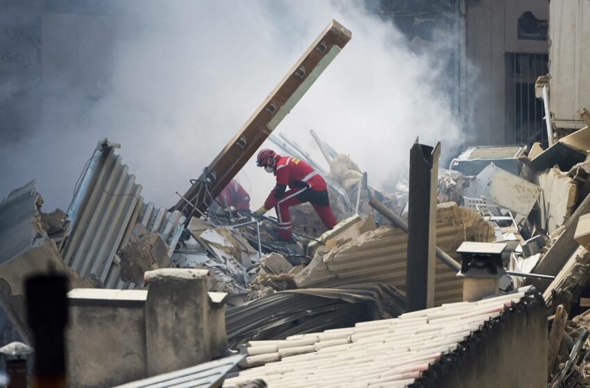  Ascienden a seis los muertos en el derrumbe de un edificio de viviendas en Marsella