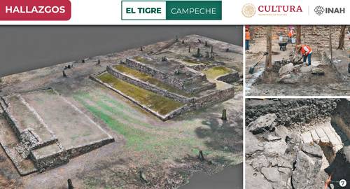  En medio de los trabajos del Tren Maya, el INAH encontró en Palenque un antiguo cementerio