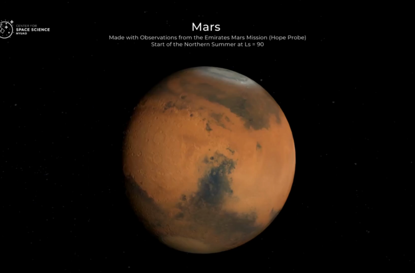  Nuevo mapa permite ver todo Marte en una sola imagen