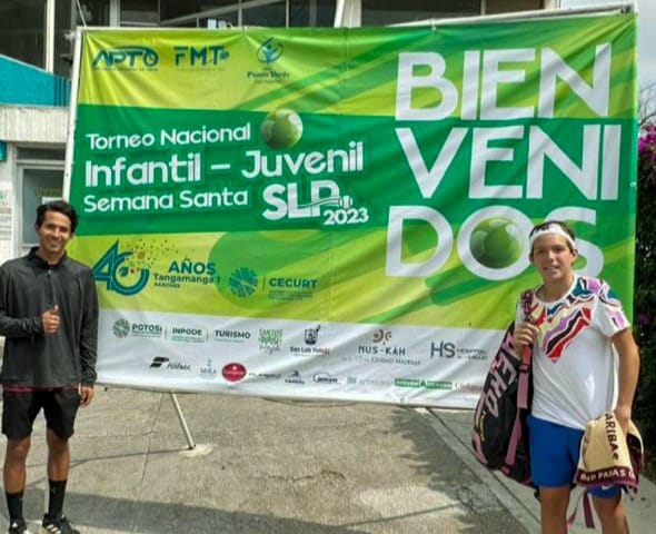  Destaca participación del Sergio Garín en torneo nacional de tenis: INDE BC