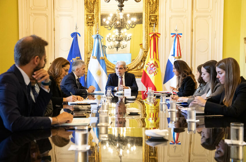  Argentina y España firmaron un Acta Política de Cooperación en materia de Seguridad