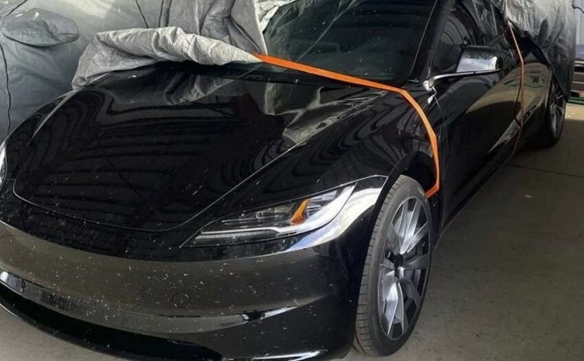  Cazado: ¿eres tú el nuevo Tesla Model 3?